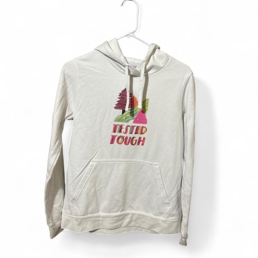 Columbia Women's Tested Tough in Pink Hoodie - White - M